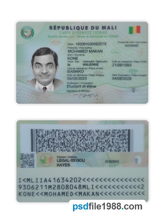 Mali ID Card